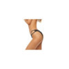 Culotte dentelle noire ouverte à l'entrejambe 